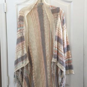 FINAL MARKDOWN Jolt open front cardigan medium